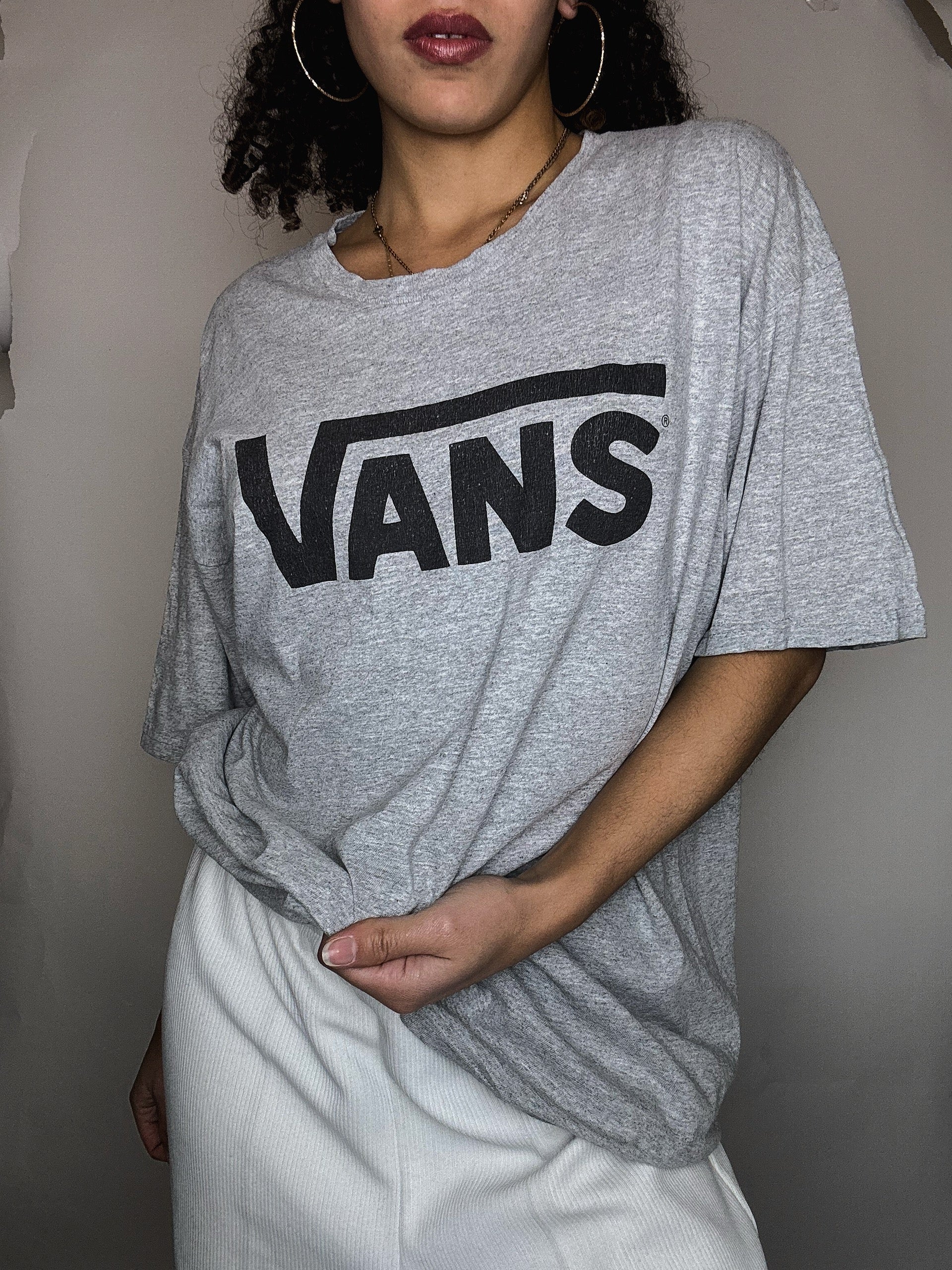 Tshirt gris Vans L vintage