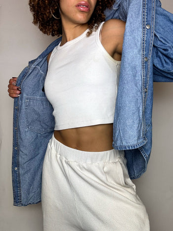 Vintage L/XL Denim Shirt