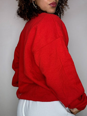 Sweat rouge CHICAGO BULLS XL vintage