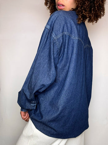 Vintage L/XL Denim Shirt