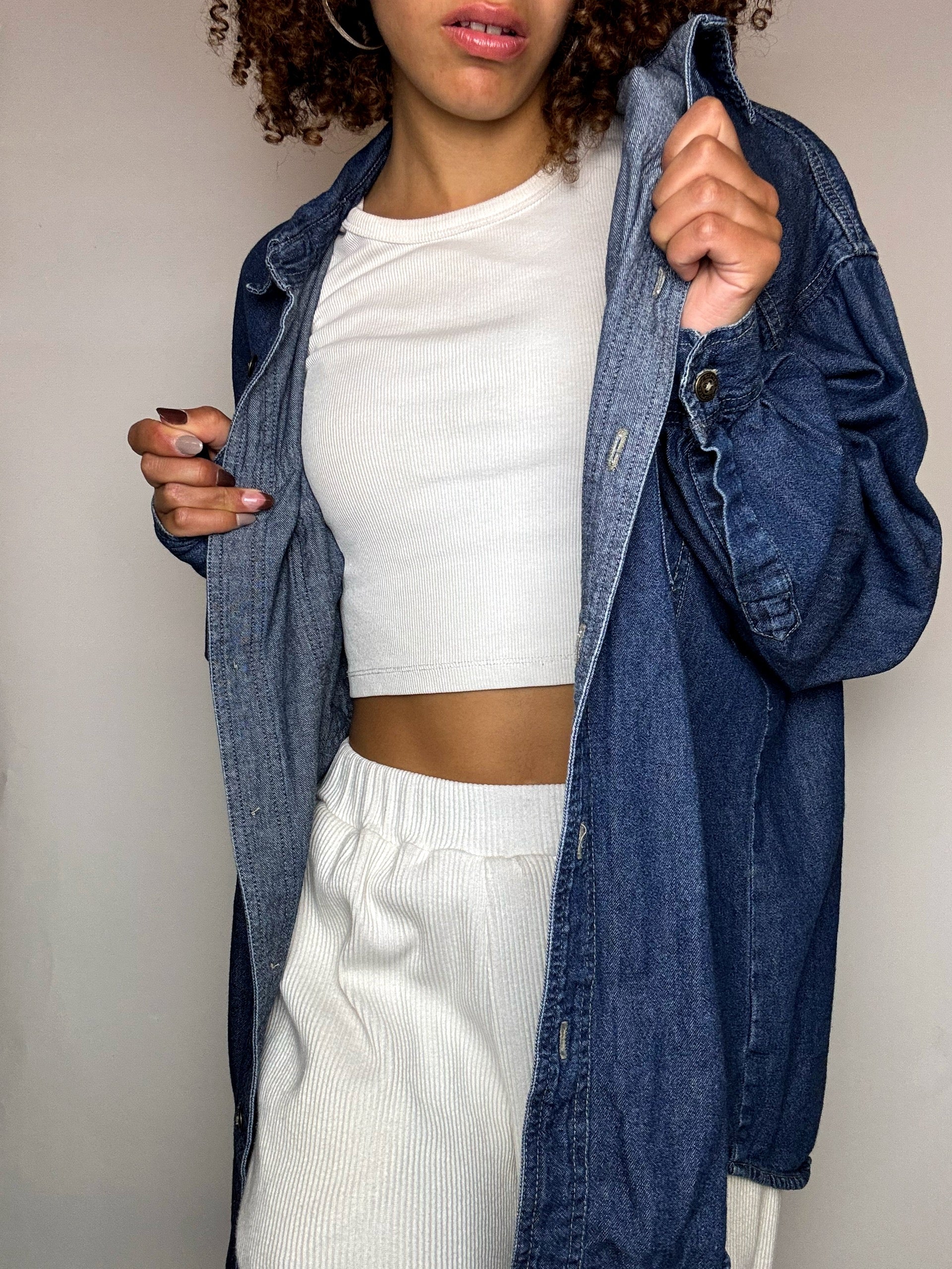 Vintage L/XL Jeanshemd