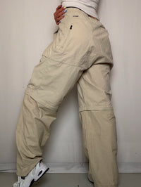 Pantalon technique beige Adidas L vintage