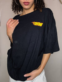 Schwarzes Hot Wheels Vintage-T-Shirt XXL