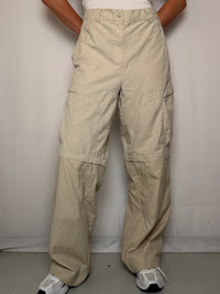 Pantalon technique beige Adidas L vintage