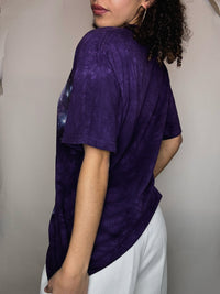 Tshirt violet Ovni M vintage