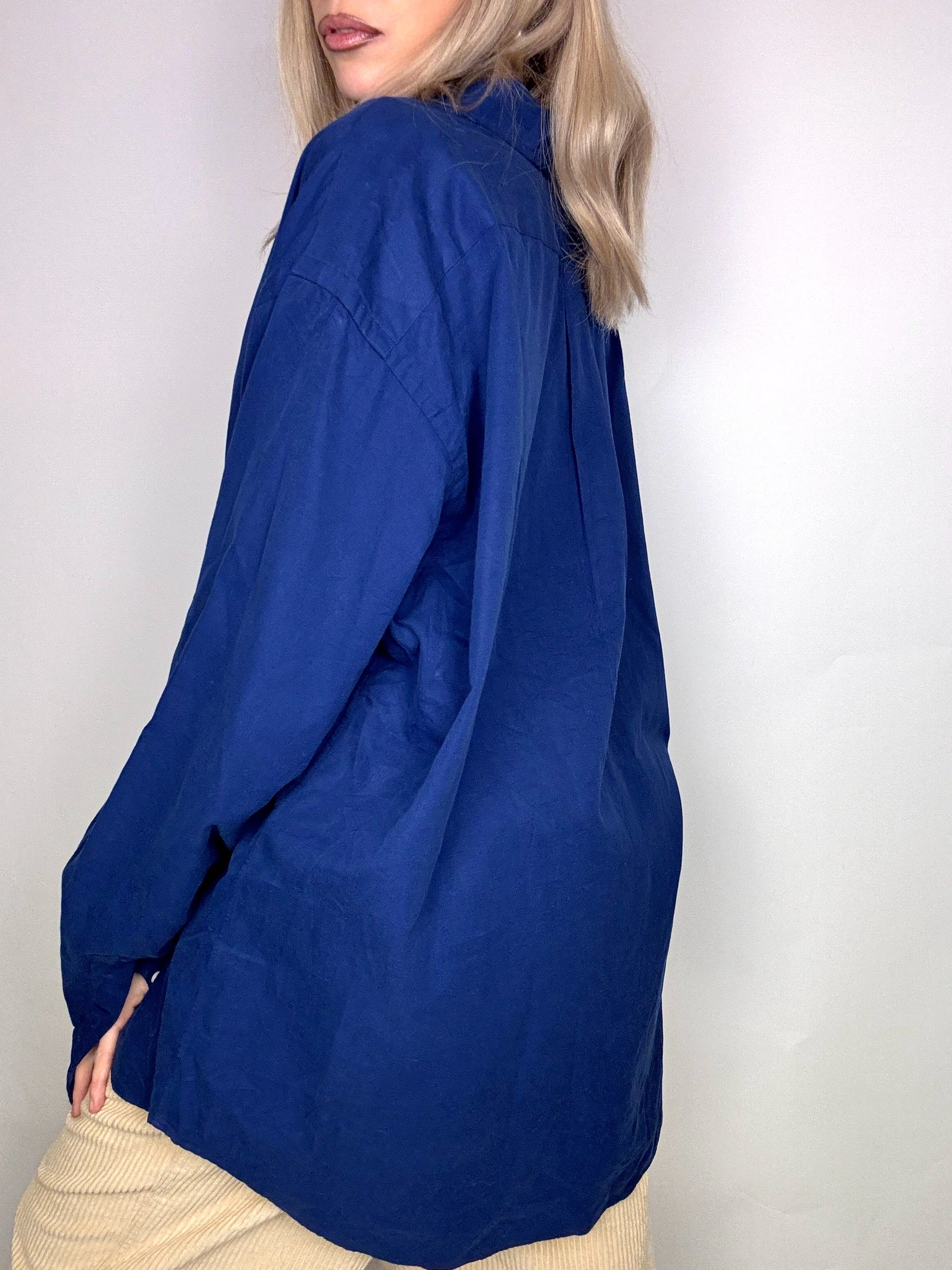 RALPH LAUREN XXL Vintage Blue Shirt