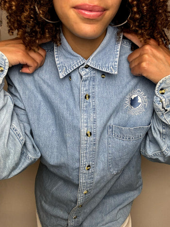 Vintage L/XL Denim Shirt