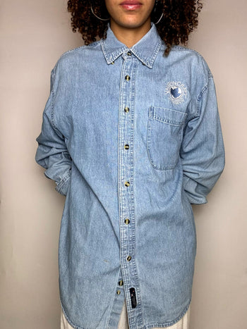 Vintage L/XL Denim Shirt