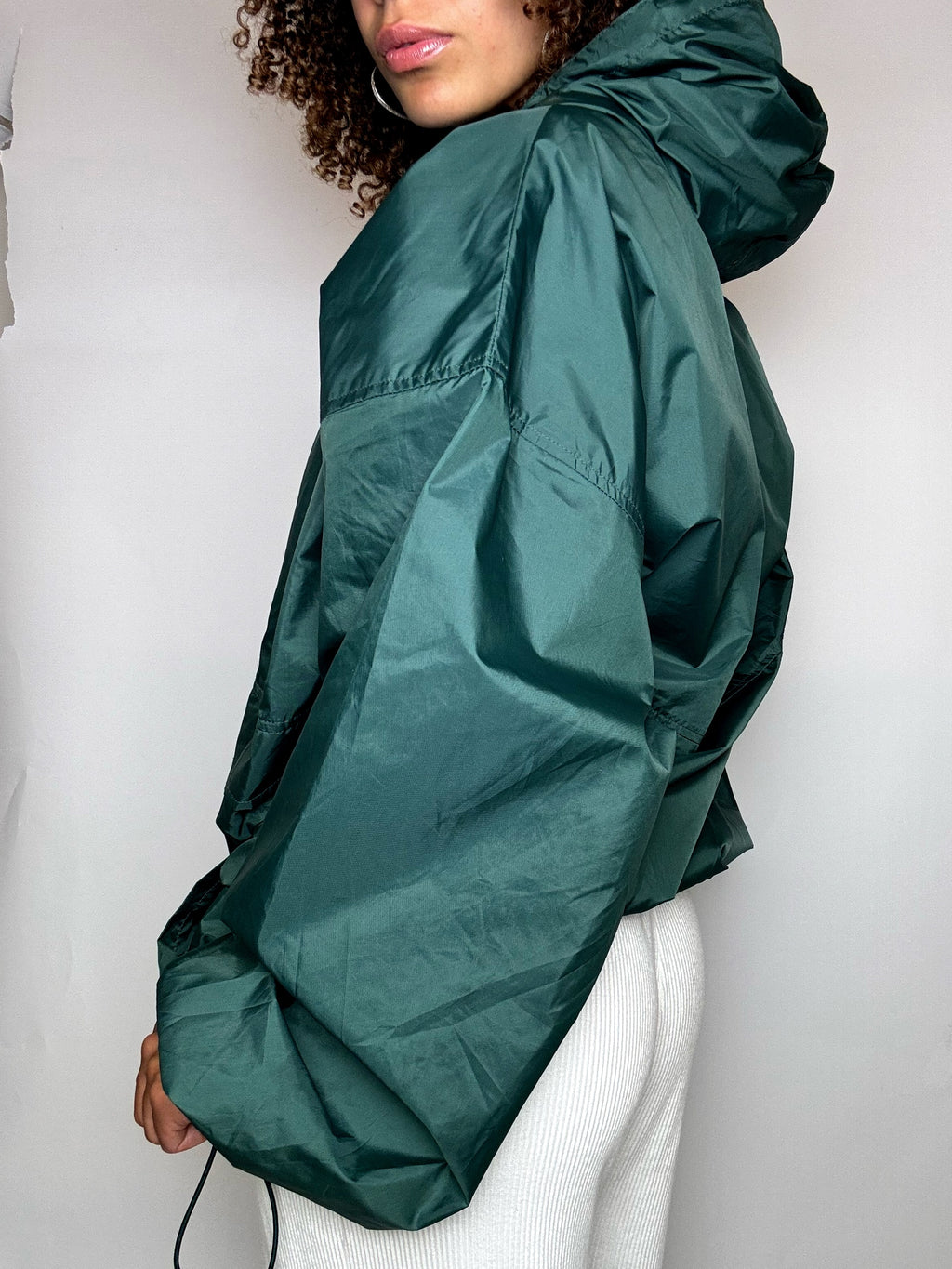 ADIDAS XL Vintage Zweifarbiger Hoodie