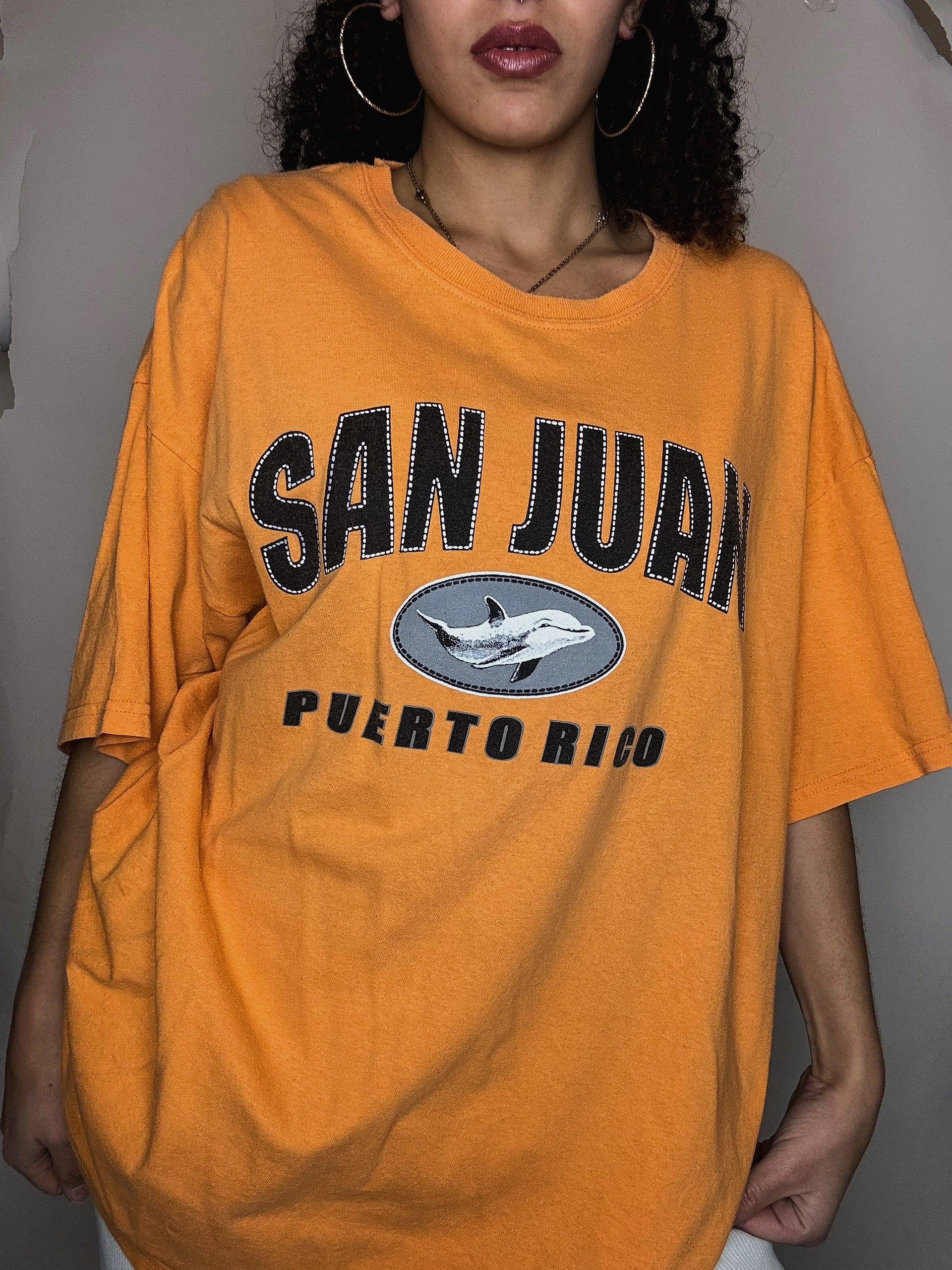 Tshirt orange XL vintage