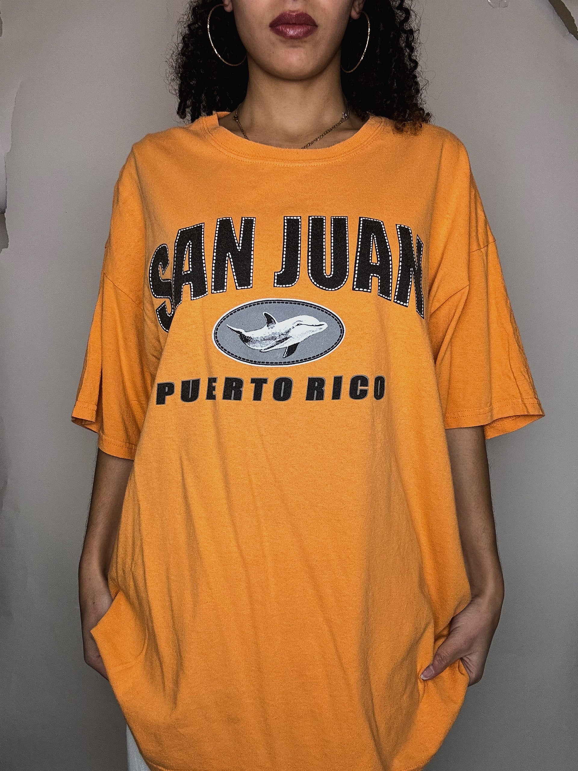 Orange XL vintage t-shirt