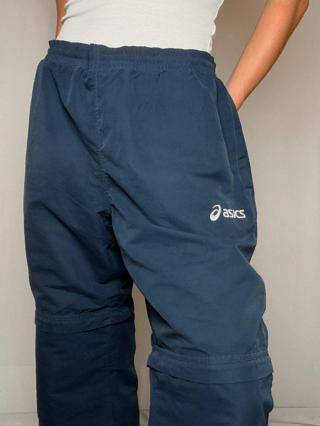 Pantalon de jogging bleu asics XL vintage
