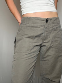 Pantalon cargo kaki Adidas L vintage