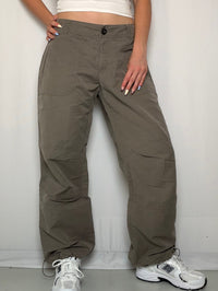 Pantalon cargo kaki Adidas L vintage