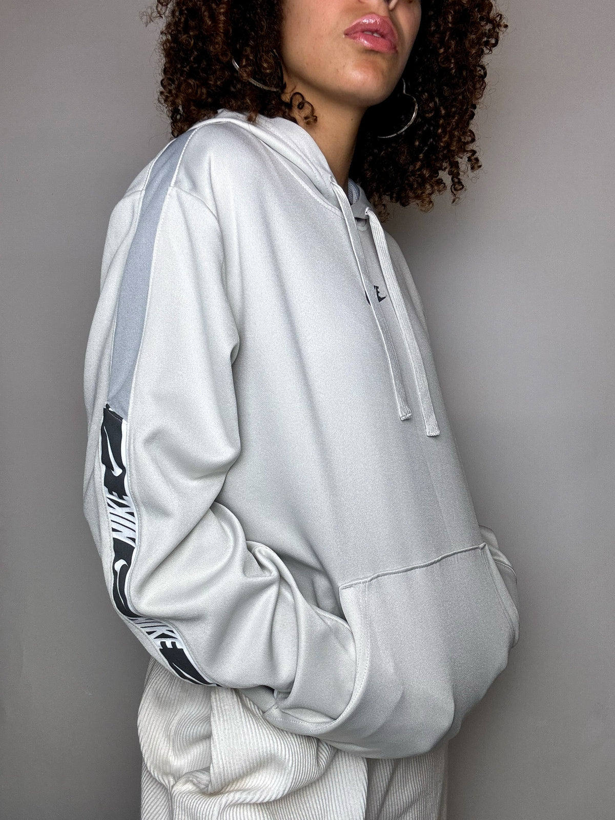 ADIDAS XL Vintage Two-Tone Hoodie