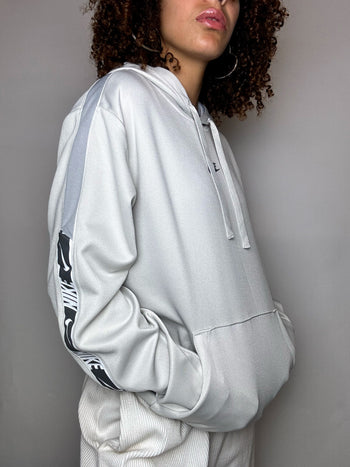 ADIDAS XL Vintage Two-Tone Hoodie