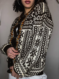 Vintage XL Norwegian cardigan