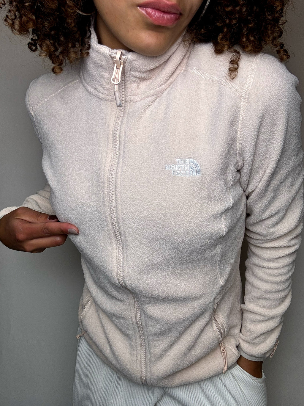 ADIDAS XL Vintage Zweifarbiger Hoodie