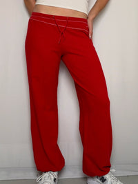 Pantalon de jogging rouge Nike. M vintage