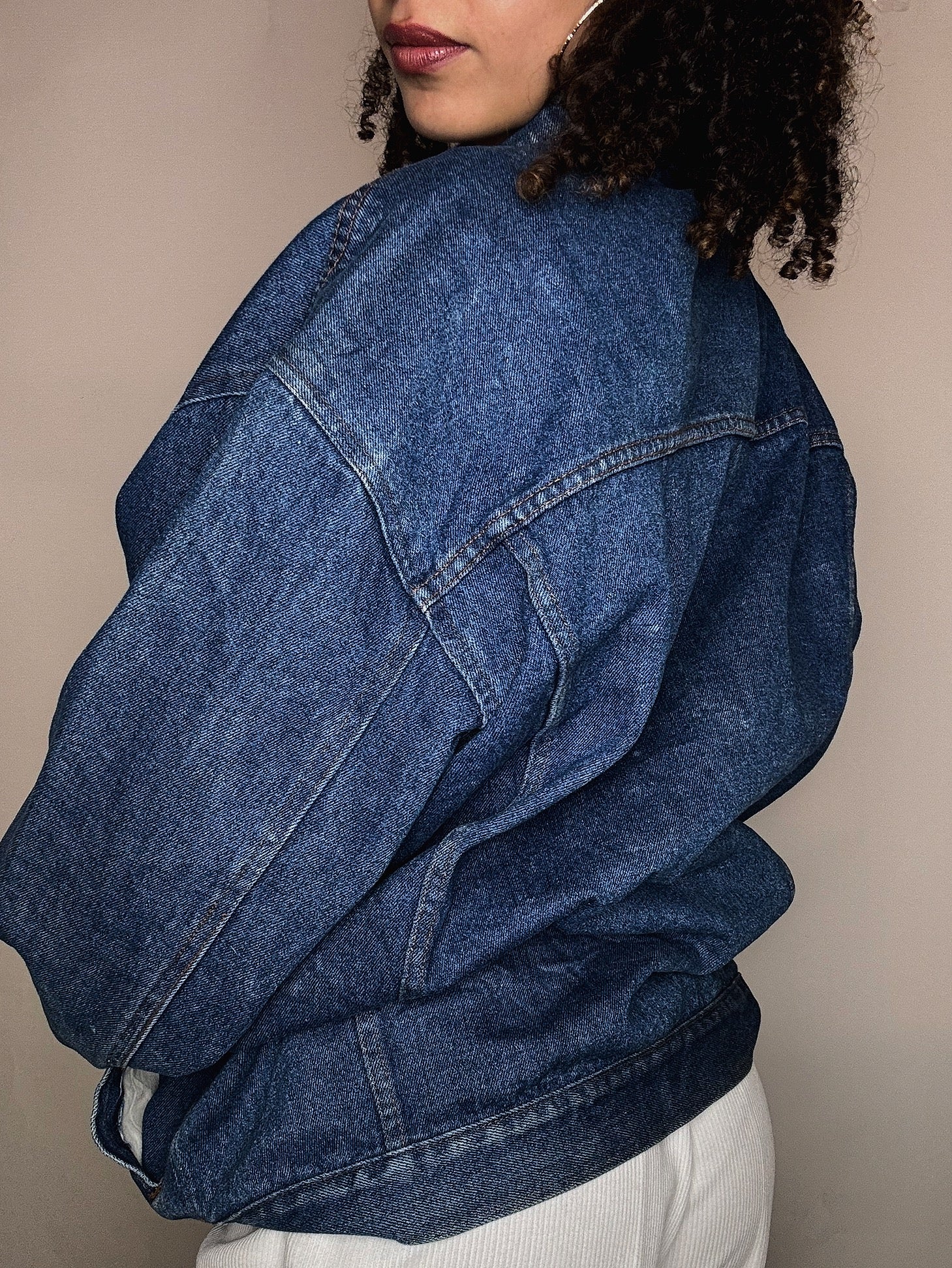 Veste en jean oversized XL vintage