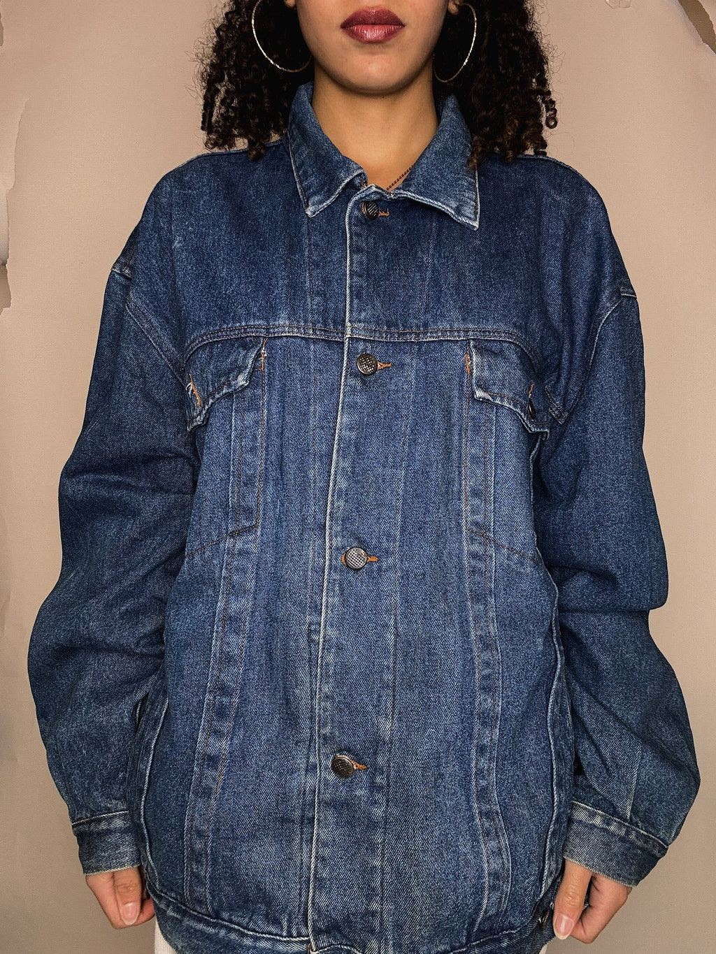 Veste en jean oversized XL vintage