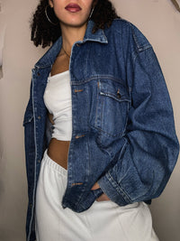 Veste en jean oversized XL vintage
