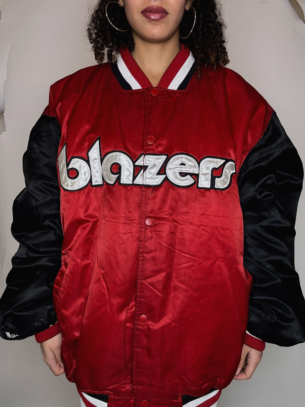 Bomber doublé bicolore NBA XL vintage