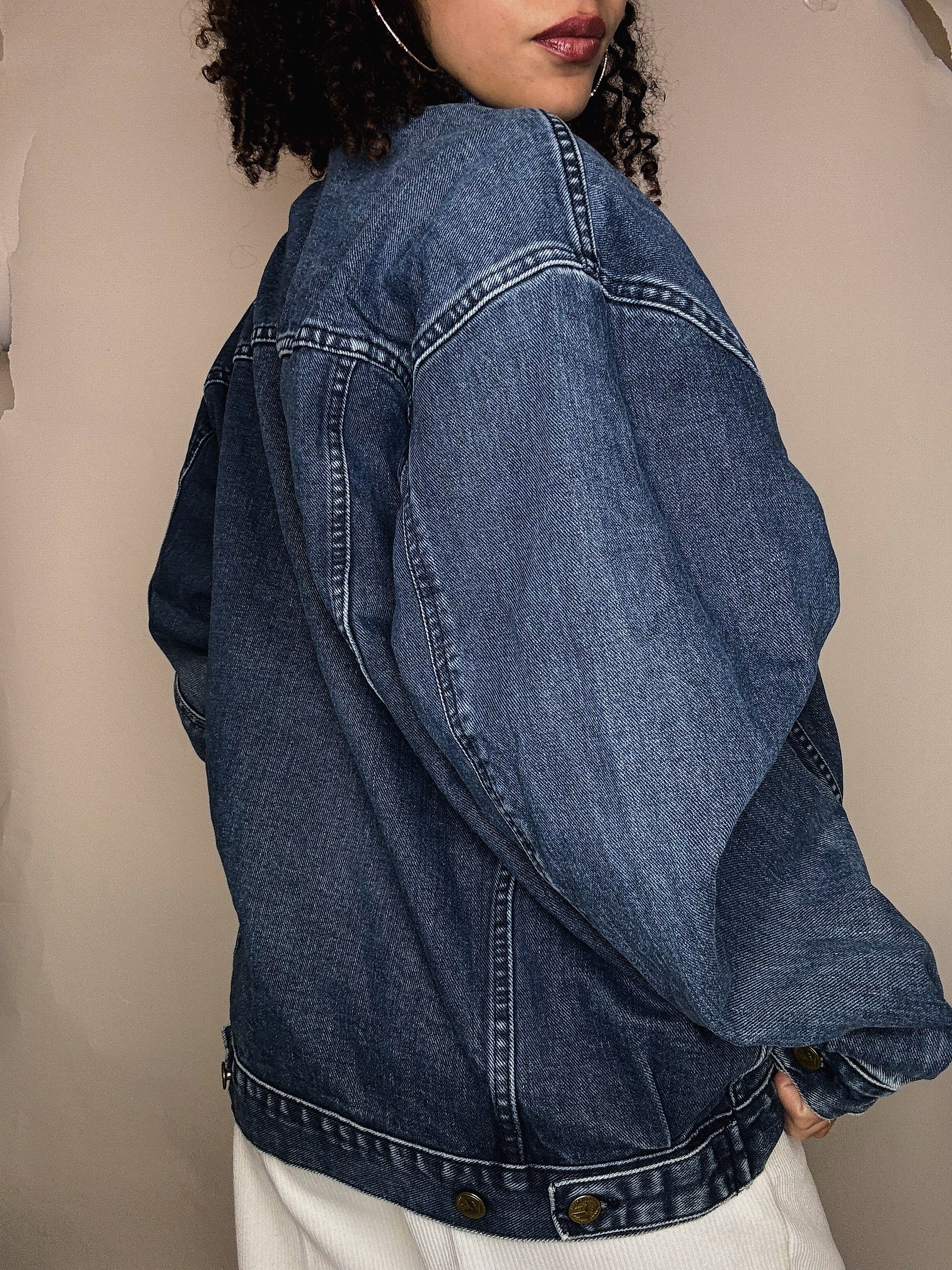 Veste en jean oversized Lee 2XL vintage
