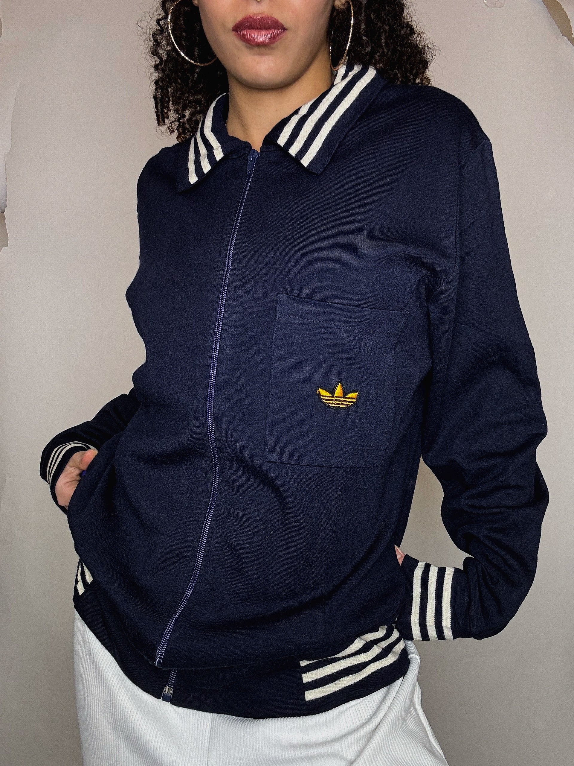 Jacket Adidas marine M/L vintage
