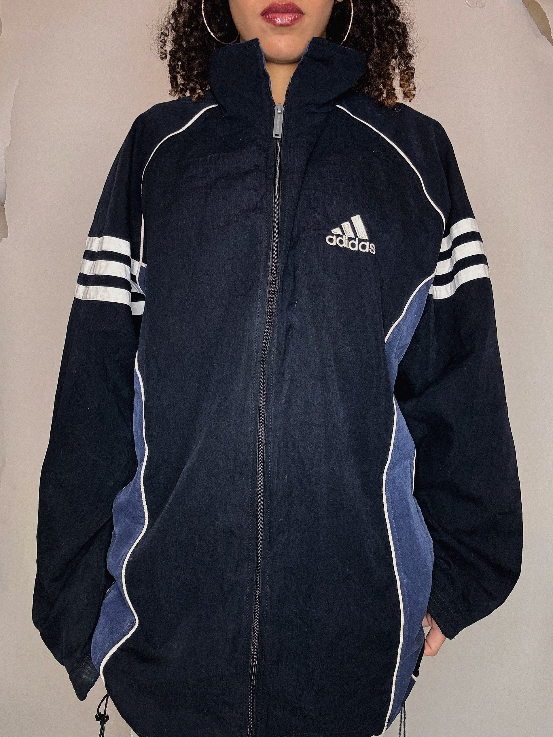 Jacket marine Adidas XL vintage