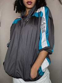 Jacket grise Adidas L/XL vintage