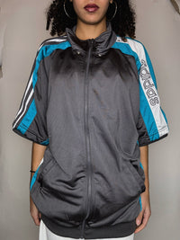 Jacket grise Adidas L/XL vintage