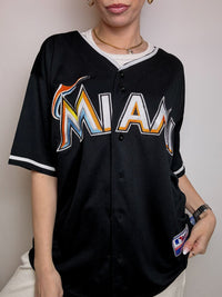 Maillot de Baseball noir XL  vintage