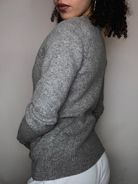 Cardigan gris Lacoste M vintage