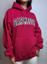 Pink sweater with vintage lettering XL 