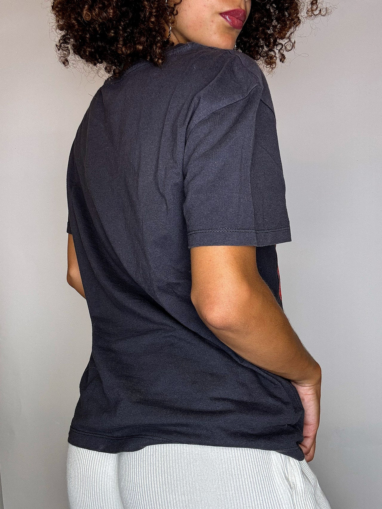 Tee shirt gris ROLLING STONES XS vintage