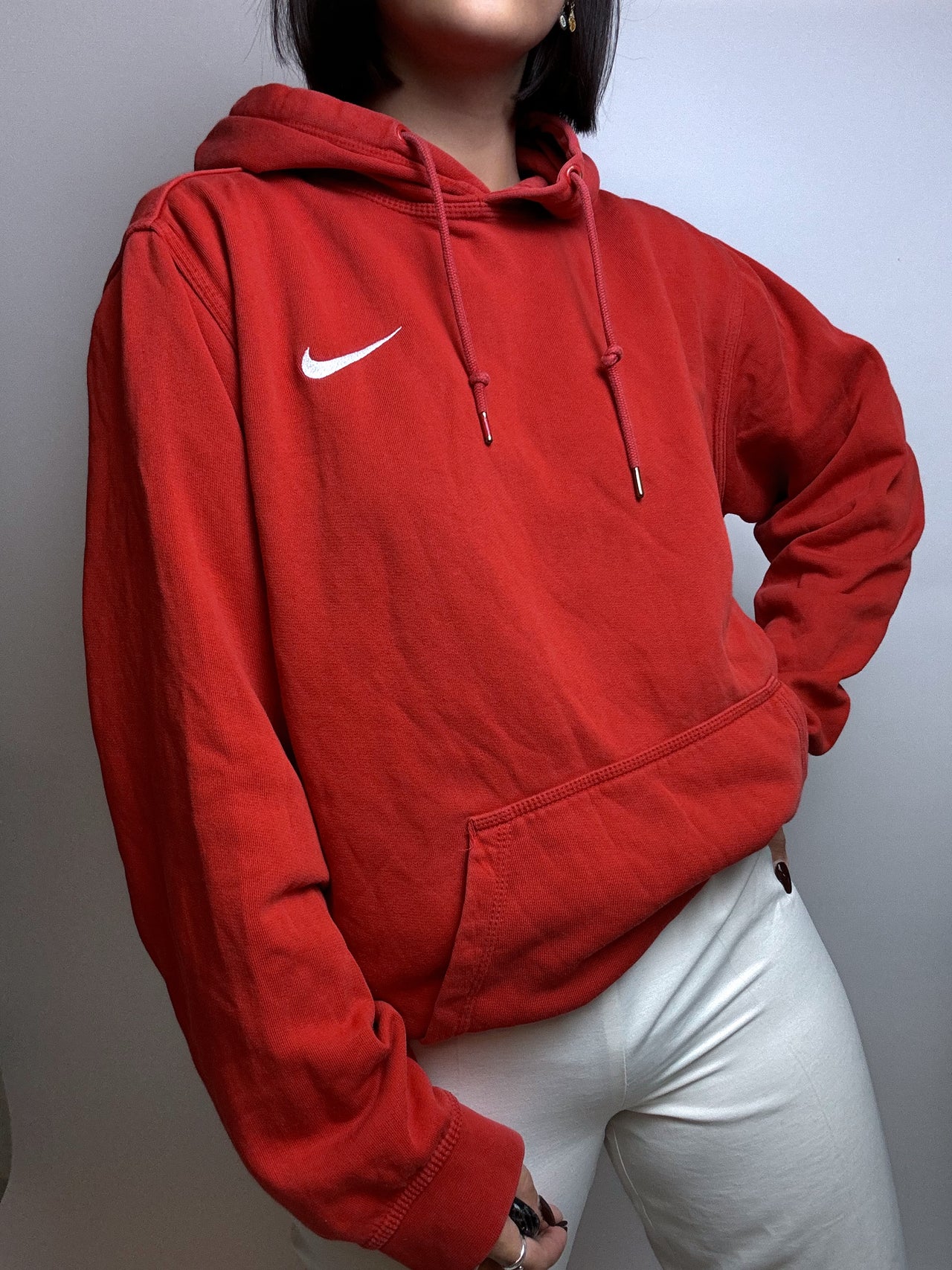 Pull rouge Nike vintage S