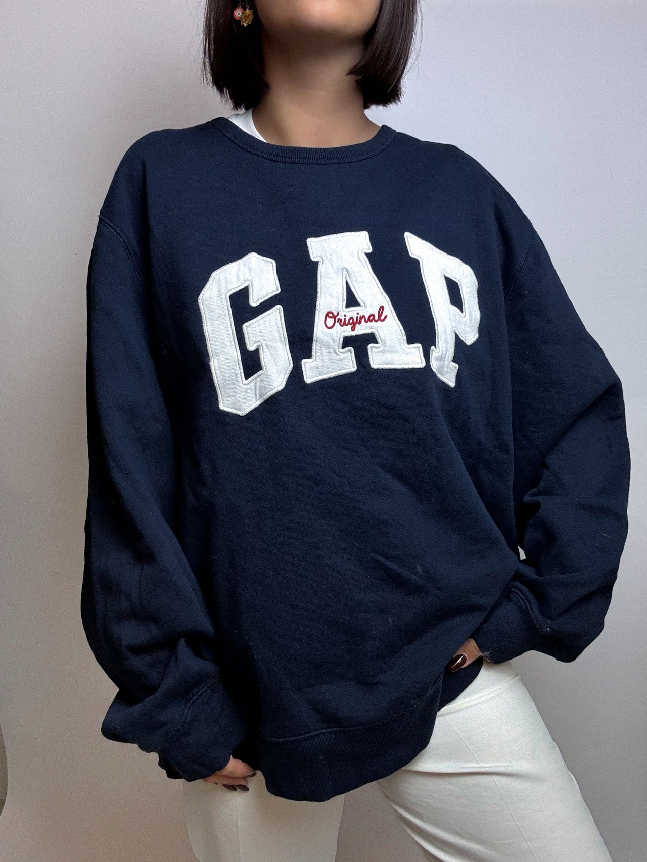 Gap vintage blue sweater XL 