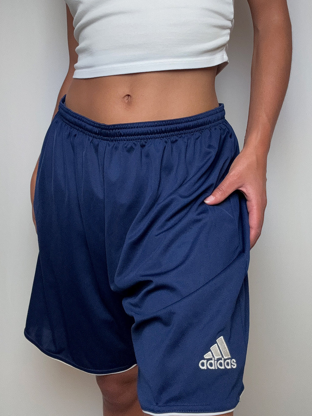 Short de sport marine Adidas XL vintage