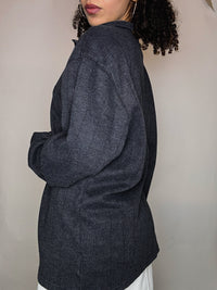 Pull outdoor gris Colombia XL vintage