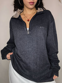 Pull outdoor gris Colombia XL vintage