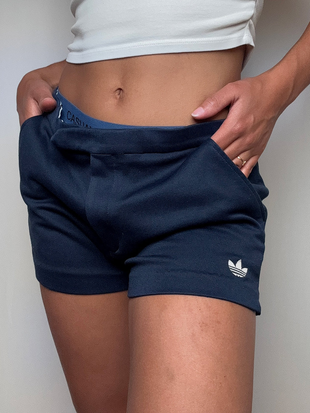 Short marine Adidas M/L vintage