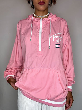 Wintbreaker rose TOMMY JEANS S vintage
