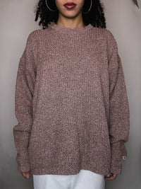 Pull en maille chiné Colombia L vintage