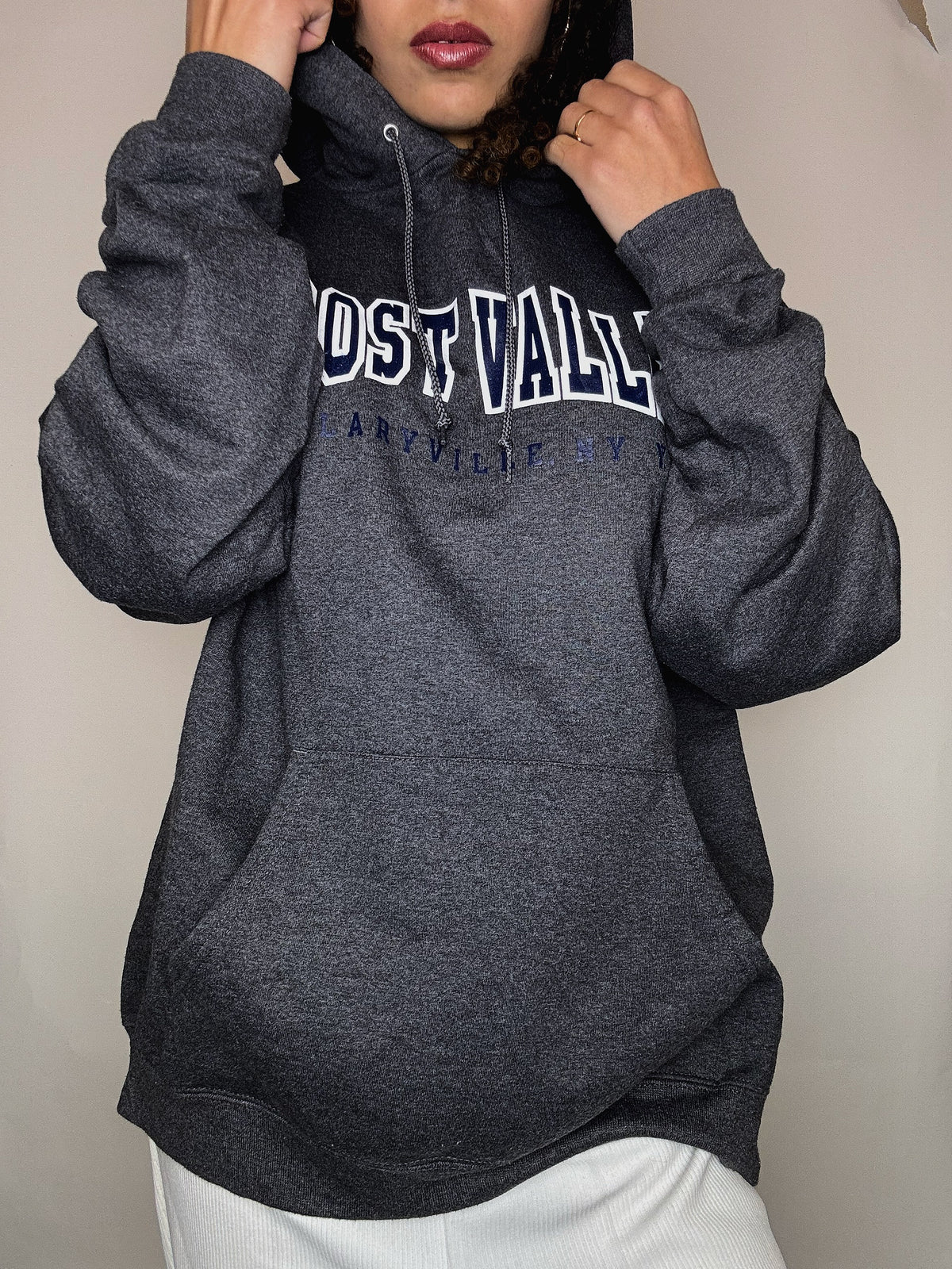 Sweat gris Champion x Frost Valley XL vintage