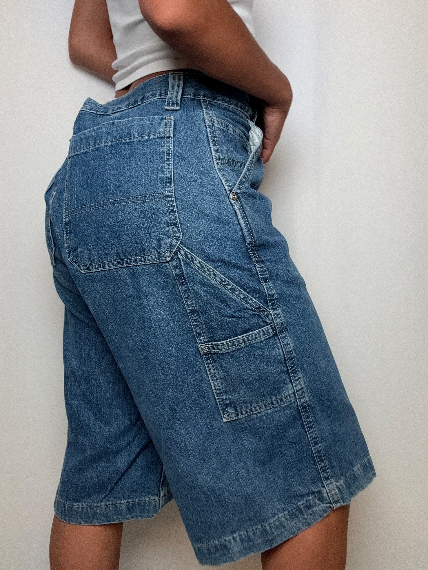 Bermuda en jean L/XL vintage