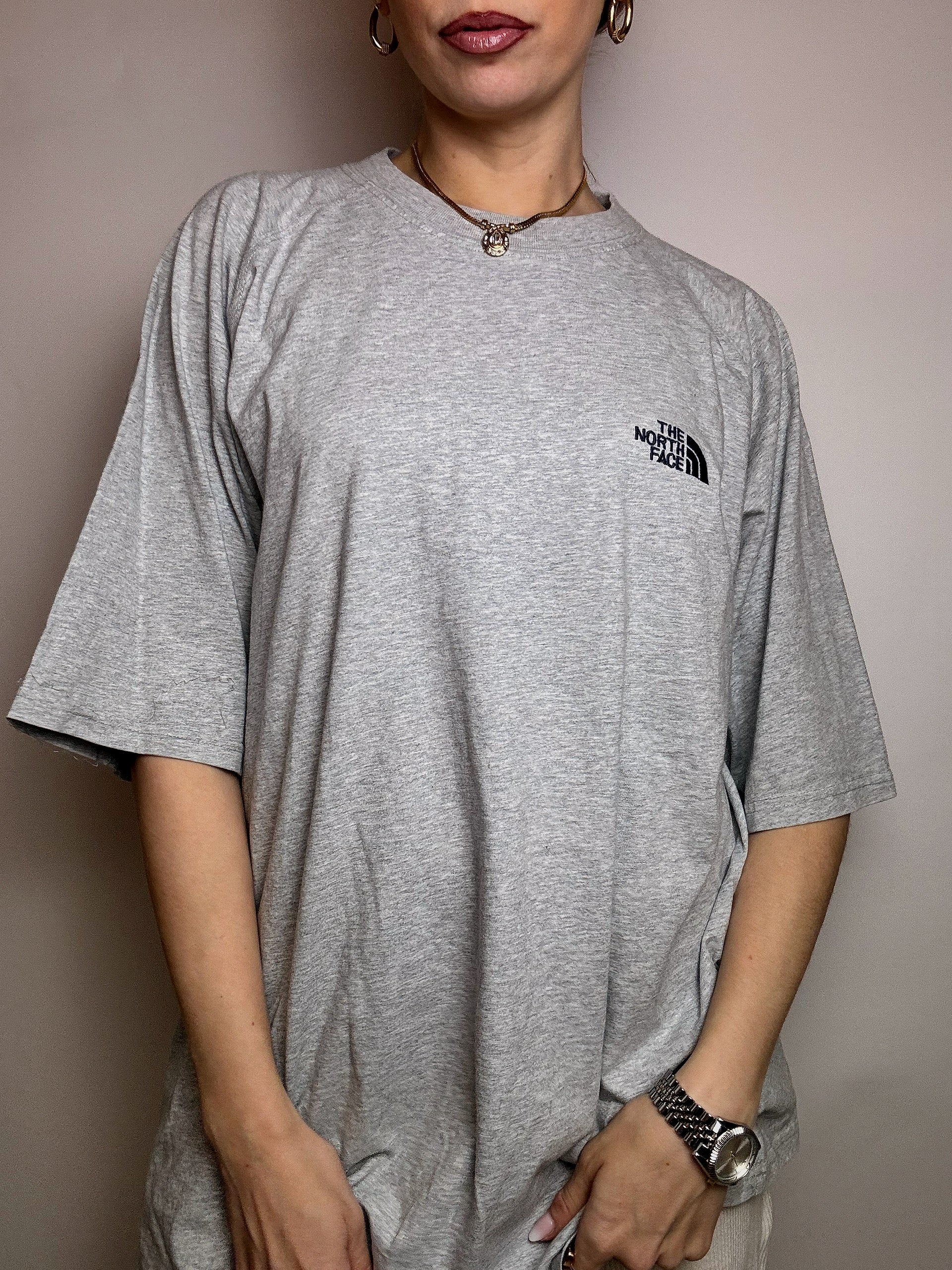 THE NORTH FACE XXL vintage gray t-shirt