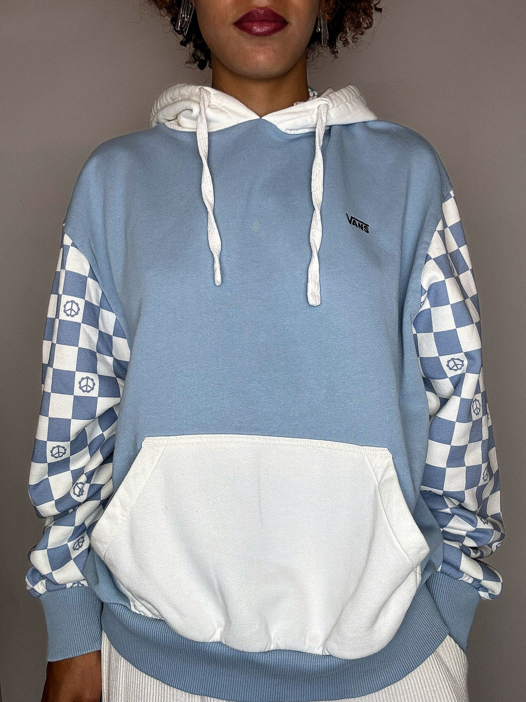 VANS M Vintage Blue Hoodie