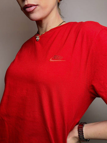 Vintage rotes NIKE L T-Shirt