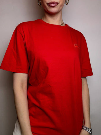 Vintage rotes NIKE L T-Shirt